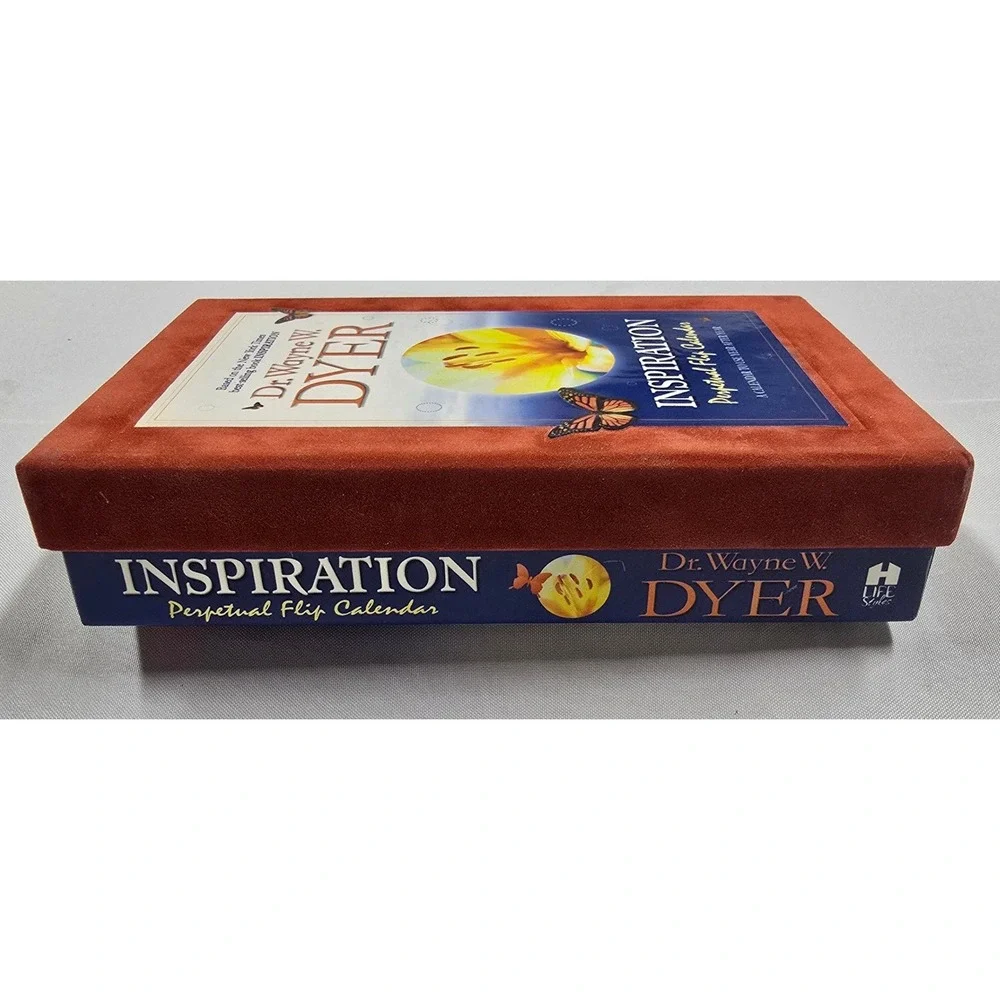 Inspiration Perpetual Flip Calendar by Dr. Wayne W. Dyer - Spiritual Affirmation